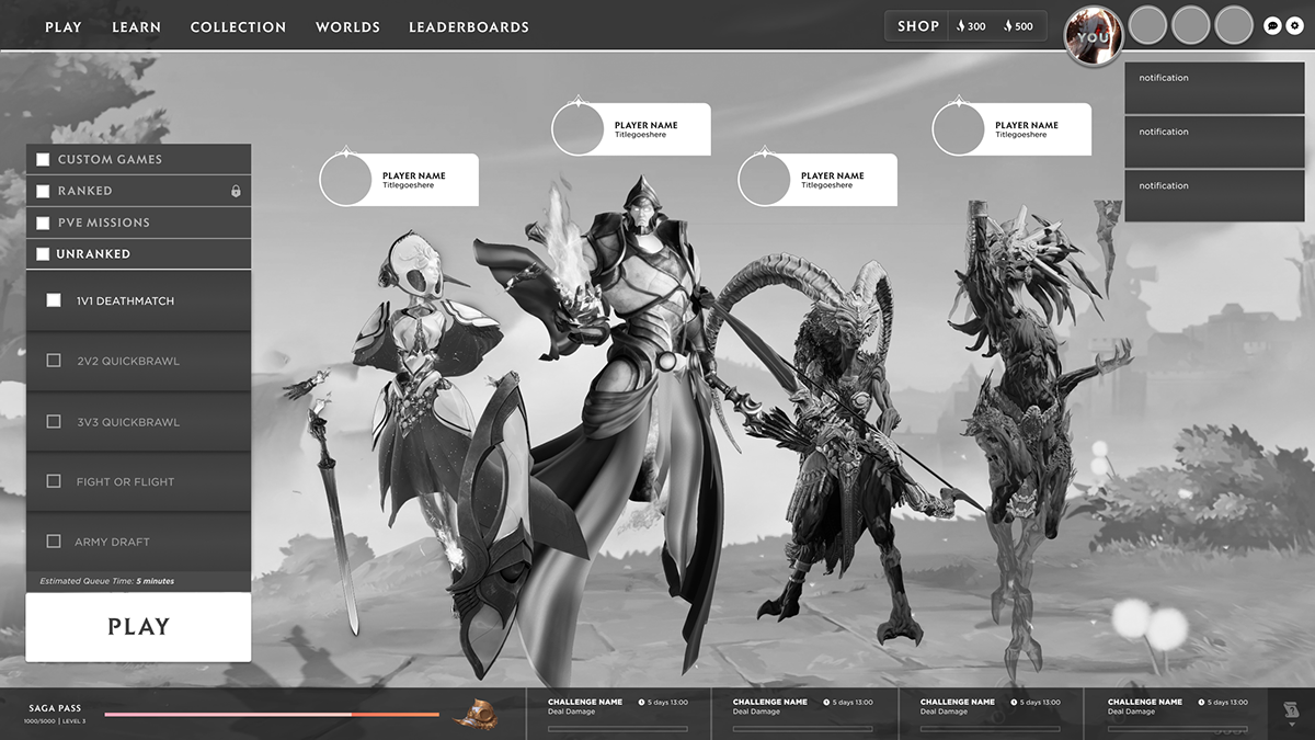 Immortal · UI/UX — Fig. 09